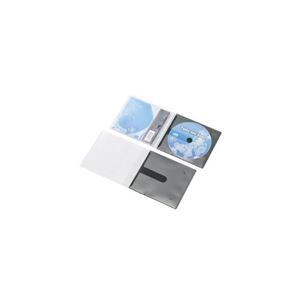 ELECOM エレコム CD / DVD用スリム収納ソフトケース CCD-DPC10BK【×10セット】 【 セット販売 まとめ買い 割引 】 パソコン DVDケース CDケース Blu-rayケース