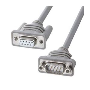 サンワサプライ RS-232C延長ケーブル(4m) KRS-443FM4K【×2セット】 【 セット販売 まとめ買い 割引 】 パソコン ケーブル ケーブルカバー