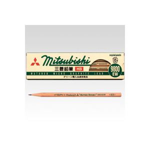 三菱鉛筆 リサイクル鉛筆 K9800EW HB 12本入 【×10セット】 【 セット販売 まとめ買い 割引 オフィス 文房具 文具 業務用 オフィス用品 】 文具 オフィス用品 ペン ボールペン