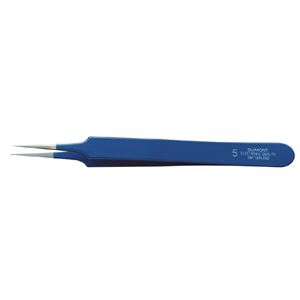DUMONT デュモント 0302-5-CO ピンセット NO.5 ブルー ・ イノックス 工具 ツール DIY 作業工具 道具 ピンセット 工事 DIY 工具 ピンセット