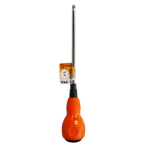 TRAD 差替えパワードライバー / 作業工具 【150】 日本製 NO.150W 〔業務用 / DIY用品 / 日曜大工〕【×50セット】 【お徳用 まとめ買い お買い得 業務用 割引 セット販売】|開店20周年 世田谷家具インテリア