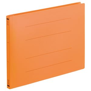 TANOSEE タノシー（大塚商会) フラットファイル（再生PP） A4ヨコ 150枚収容 背幅18mm オレンジ 1パック（5冊） 【×5セット】 【 セット販売 まとめ買い 割引 オフィス 文房具 文具 業務用 オフィス用品 】