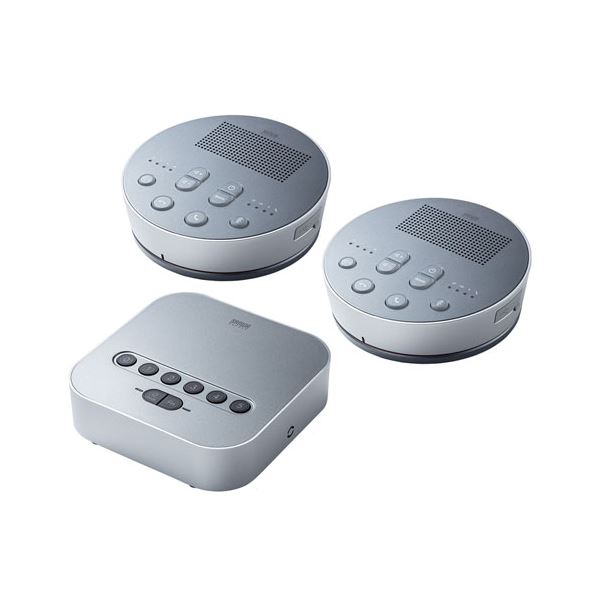 サンワサプライ Bluetooth話し合い金棒引き電話機 MM-BTMSP3 最高限度6個まで金棒引き電話機を増設できる！デジタル家電 家電 マイコン・境界線の外側器機 AV・音声器機 AV・音声器機