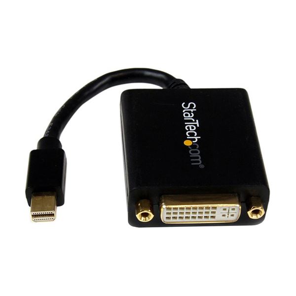 StarTech.com MiniDisplayPort-DVI変換アダプタ Mini DP（オス）-DVI-I（メス） 1920×1200 ブラック MDP2DVI 1個 【×3セット】 【 セット販売 まとめ買い 割引 】
