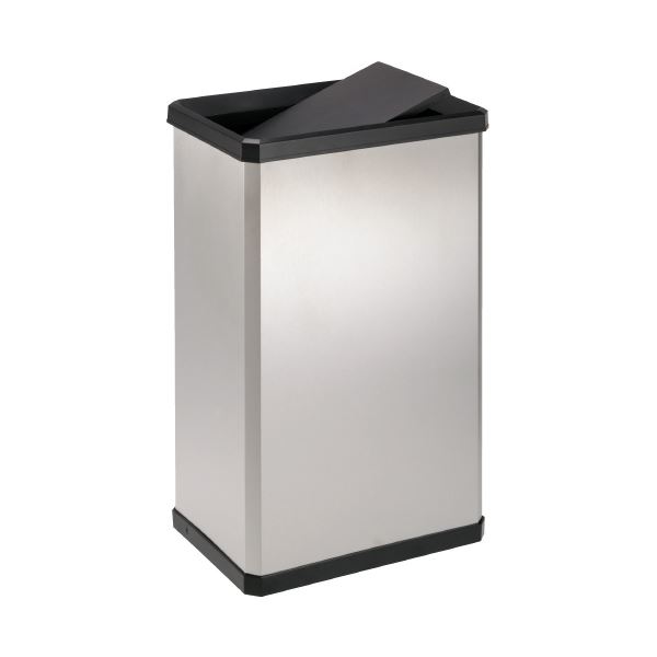 テラモト ステンターンボックスL DS-251-510-0 （ 掃除用品 事務用品 清掃 オフィス用品 日用品雑貨 ゴミ箱 ダストボックス お掃除 ）｜開店20周年 世田谷家具インテリア