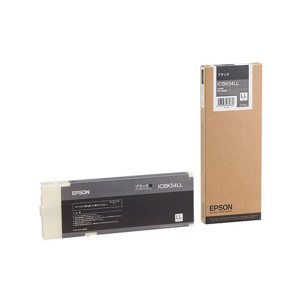 EPSON 完全無欠品 エプソン インキ薬莢 黒いこと LL大きさ ICBK54LL 1個 【×１０仕掛ける】 【お徳用 まとめ買い お買い得 お役目用 銀行割引 仕掛ける売りわたす】 印刷者 マイコン提供・摺り切る品 印刷工・FAX用インキ インキ インキ薬莢 トナー エプソン(EPSON)用