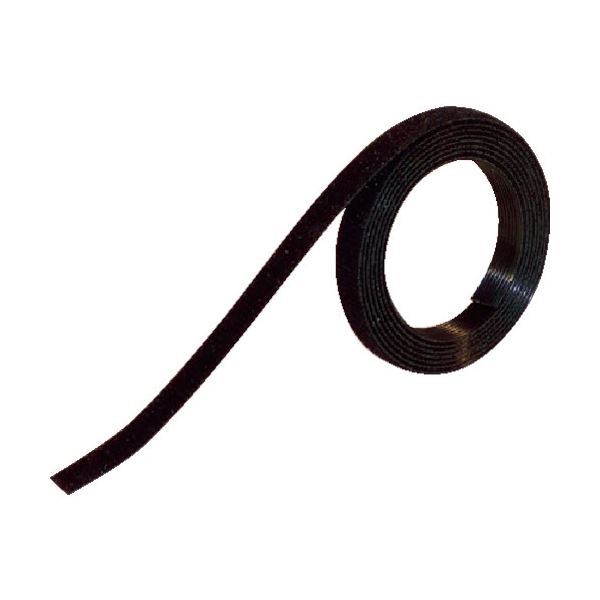 TRUSCO 耐候性マジックバンド結束テープ 両面 幅10mm×長さ1.5m 黒 TMKT-1015-BK 1巻 【×5セット】 【 セット販売 まとめ買い 割引 オフィス 文房具 文具 業務用 オフィス用品 】 文具 オフィス用品 テープ 接着用具