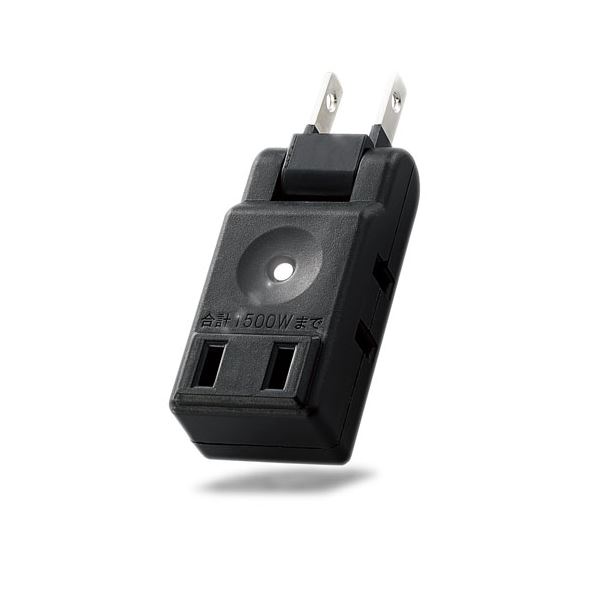 ELECOM エレコム 小型タップ / コンパクト / 3個口 / ブラック AVT-M01-23BK【×5セット】 【 セット販売 まとめ買い 割引 】 パソコン 電源タップ タップ