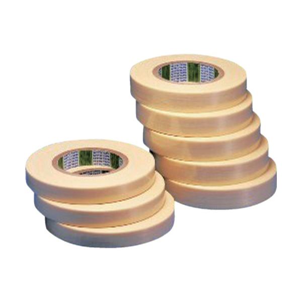 日東電工 フィラメントテープ No.3885 19mm×50m ホワイト 3885-19 1巻 【×3セット】 【 セット販売 まとめ買い 割引 オフィス 文房具 文具 業務用 オフィス用品 】 文具 オフィス用品 テープ 接着用具