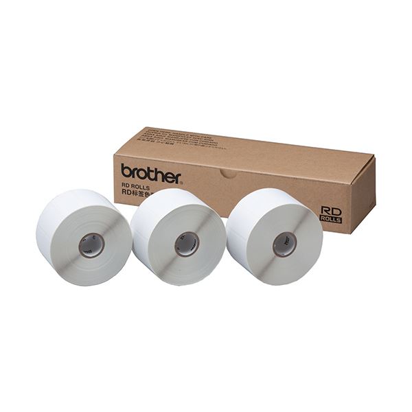 ブラザー RDロール プレカット紙ラベルラベルサイズ51×26mm 1535枚 / ロール RD-S05J1 1パック（3ロール）プリンター OA プリンタ用紙