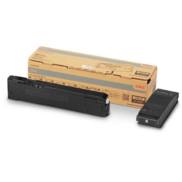 OKIデータ トナーカートリッジ ブラック （C650dnw） TC-C4EK1 PC プリンター インク インクカートリッジ トナー 沖データ(OKI)用
