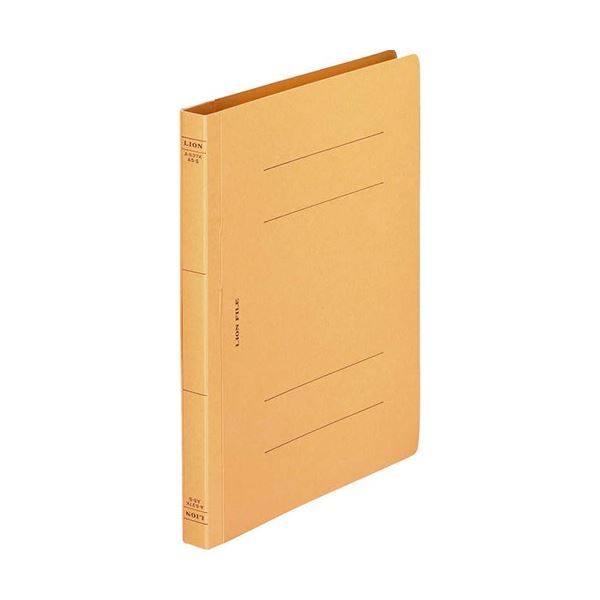 LION ライオン事務器 フラットファイル(環境)樹脂押え具 A5タテ 150枚収容 背幅18mm 黄 A-537KA5S 1セット(10冊) 【×5セット】 【 セット販売 まとめ買い 割引 オフィス 文房具 文具 業務用 オフィス用品 】 文具 オフィス用品 ファイル バインダー 5,950円