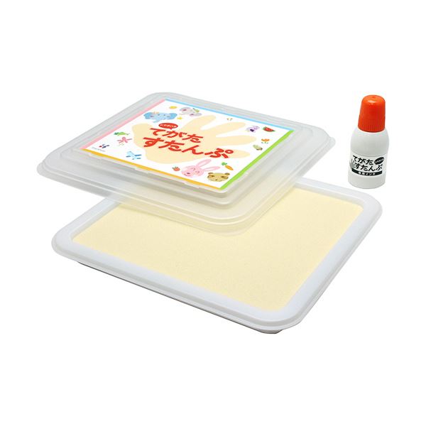 シヤチハタ てがたすたんぷセットオレンジ HT-AS-OR 1パック【×5セット】 【 セット販売 まとめ買い 割引 】