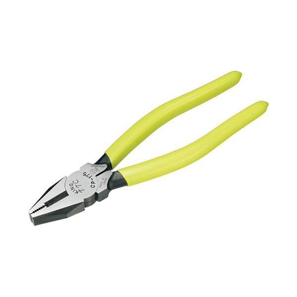 ツノダ ペンチ 175mm CP-175（×5セット） 【 セット販売 まとめ買い 割引 】 工事 DIY 工具 ペンチ ペンチ