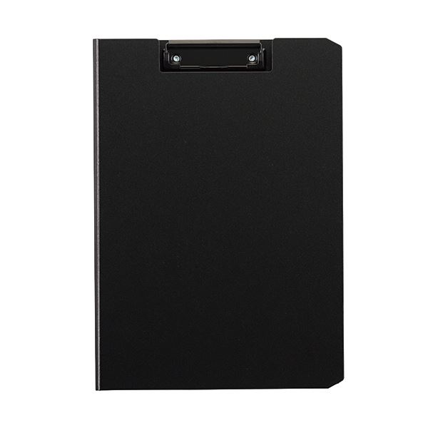 TANOSEE タノシー（大塚商会) クリップファイルA4タテ ブラック 1枚 【×10セット】 【 セット販売 まとめ買い 割引 オフィス 文房具 文具 業務用 オフィス用品 】 文具 オフィス用品 ファイル バインダー クリップボード クリップファイル