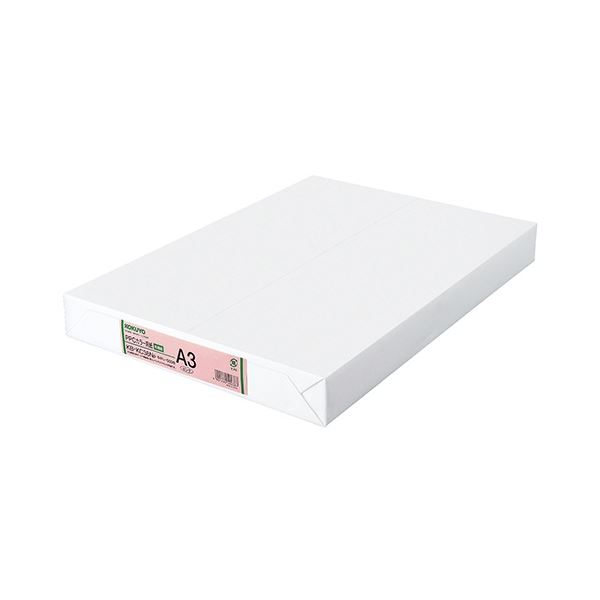 KOKUYO コクヨ PPCカラー用紙(共用紙) A3 ピンク KB-KC38NP 1セット(1500枚：500枚×3冊)パソコン 用紙 用紙