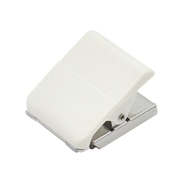 マグエックス マグネットハイブリッドクリップ S W31×D20×H34mm 白 MHC-100-W 1個 【×30セット】 【 セット販売 まとめ買い 割引 オフィス 文房具 文具 業務用 オフィス用品 】 文具 オフィス用品 クリップ