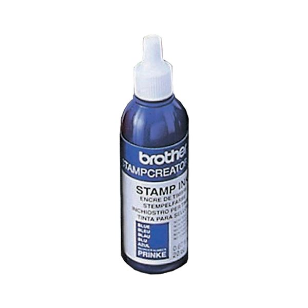 brother ブラザー BROTHER スタンプ用補充インク 青 20cc PRINKE 1本 【×10セット】 【 セット販売 まとめ買い 割引 オフィス 文房具 文具 業務用 オフィス用品 】 文具 オフィス用品 印鑑 スタンプ 朱肉