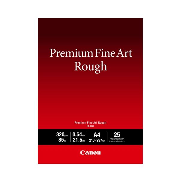 Canon キヤノン プレミアムファインアート ・ ラフ A4 25枚 FA-RG1A425 4562C001プリンター OA プリンタ用紙