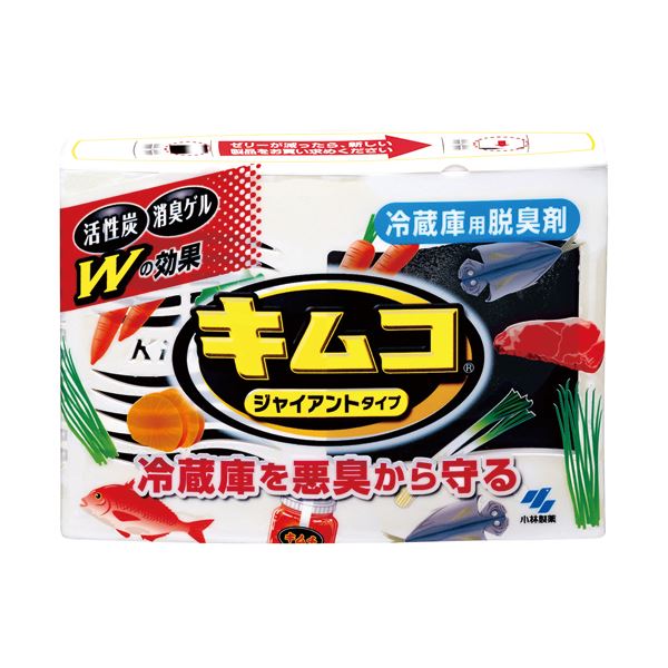 小林製薬 脱臭キムコ ジャイアントタイプ 162g 1個 【×10セット】 【 セット販売 まとめ買い 割引 】 キッチン 食器 キッチン用品 飲食店 料理