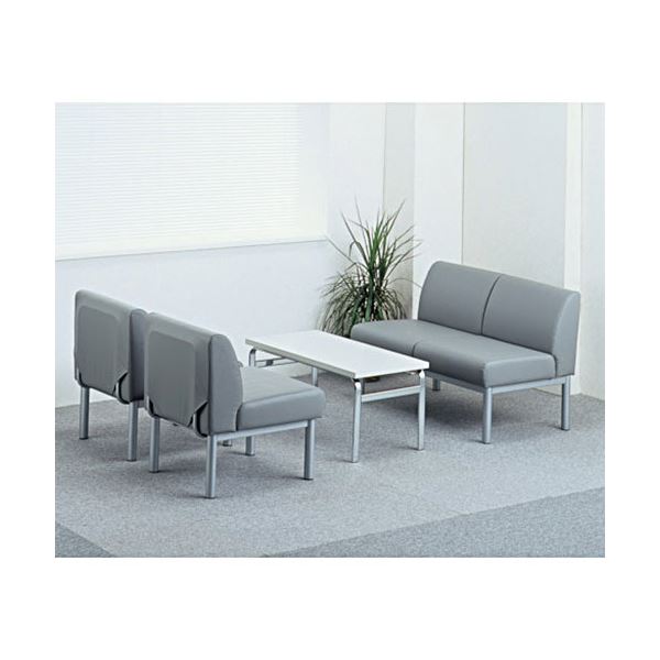 ヤマダコーポレーション 軽応接寝椅子 1人用 DK-1010N 1台 【一覧表・2人用寝椅子別売】