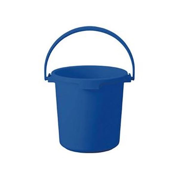 TRUSCO PPカラーバケツ 22L青 TPPB-22-B 1個【×10セット】 【 セット販売 まとめ買い 割引 】 掃除用品