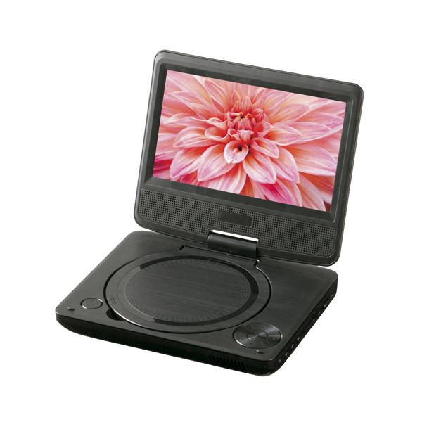 VERTEX MINI 7インチポータブルDVDプレーヤー PDVD-V074AV 音響機器 ブルーレイ DVDプレーヤー