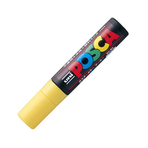 三菱鉛筆 水性マーカー ポスカ 極太角芯 黄 PC17K.2 1本 【×30セット】 【 セット販売 まとめ買い 割引 オフィス 文房具 文具 業務用 オフィス用品 】 文具 オフィス用品 ペン ボールペン
