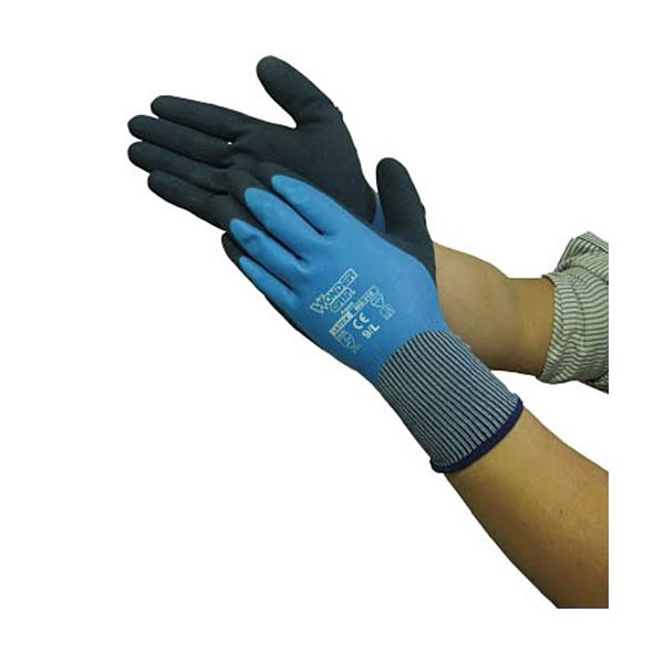 ユニワールド WONDER GRIP アクア XL WG-318-XL 1双 【×5セット】 【 セット販売 まとめ買い 割引 】 手袋 手袋