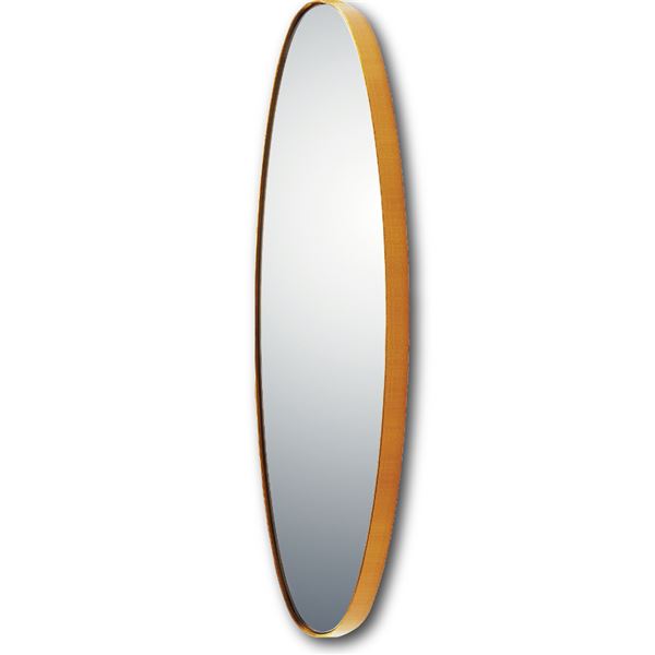 スリムラインミラー オーバルロング アンティークゴールド MIRROR / お部屋にアクセントをつける個性豊かなオリジナルミラーが多数。生活用品・インテリア・雑貨 インテリア・家具 ミラー・鏡｜開店20周年 世田谷家具インテリア 8,230円