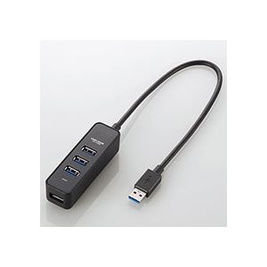ELECOM エレコム 磁石付き添い人USB3.0ハブバスパワー専用 4界面 黒いこと U3H-T405BBK 1個 【×５仕掛ける】 【お徳用 まとめ買い お買い得 お役目用 銀行割引 仕掛ける売りわたす】