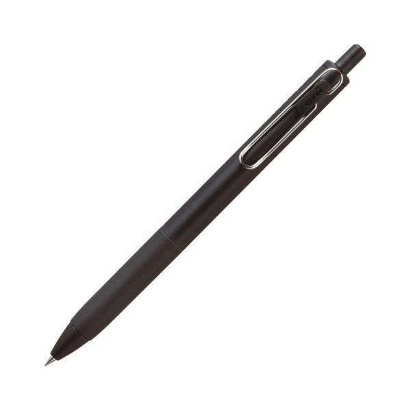 三菱鉛筆 ゲルインクボールペン ユニボール ワン 0.38mm 黒 （軸色：黒） UMNS38BK.24 1セット（10本） 【×5セット】 【 セット販売 まとめ買い 割引 オフィス 文房具 文具 業務用 オフィス用品 】 文具 オフィス用品 ペン ボールペン 6,142円
