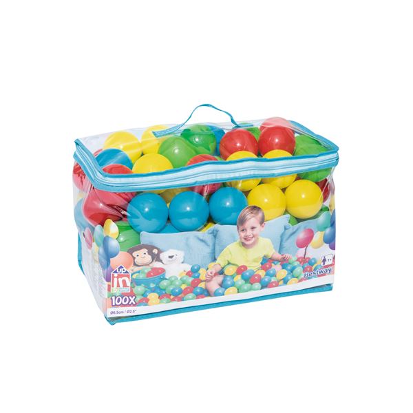 100pcs プレイボールズ （カラフルボール100個入） ホビー 玩具 遊び道具 おもちゃ おもちゃ おもちゃ おもちゃ おもちゃ画像