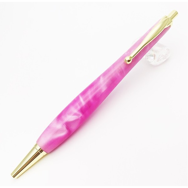 日本製 アクリルボールペン / 文房具 【ピンク】 0.7mm 文具 オフィス用品 ステーショナリー 文具 オフィス用品 ペン ボールペン
