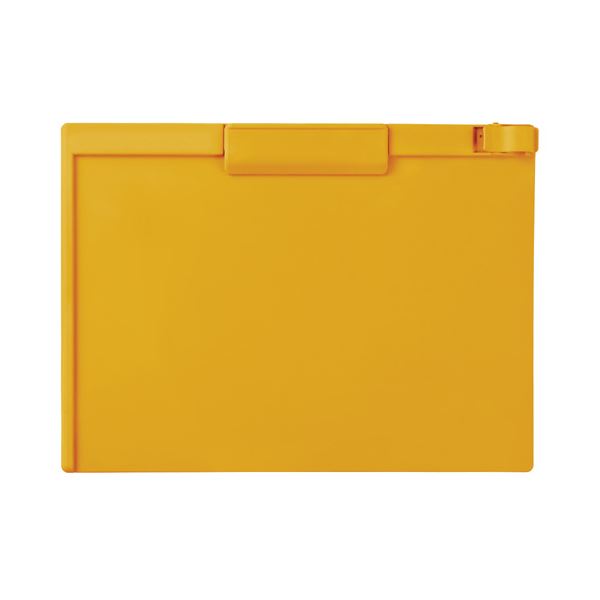 セキセイ クリップボード A4ヨコ SSS-3057P-50イエロー 1枚 【×30セット】 【 セット販売 まとめ買い 割引 オフィス 文房具 文具 業務用 オフィス用品 】 文具 オフィス用品 ファイル バインダー クリップボード クリップファイル