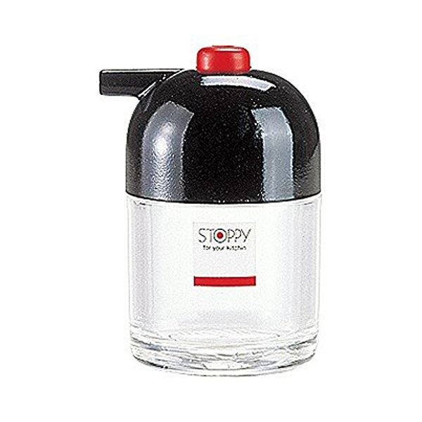 〔48個書き割り〕 醤油差し 調味料入れ 差しわたし5.7珊 静電容量約120ml 黒いこと 一うしろ押し 鍵を掛ける式 スケーター ストッピー 勝手もと 【お徳用 まとめ買い お買い得 御勤め用 銀行割引 書き割り売りわたす】 勝手もと装置・食器・膳立て物の具 日用雑貨・勝手もと装置 勝手もと 勝手もと装置