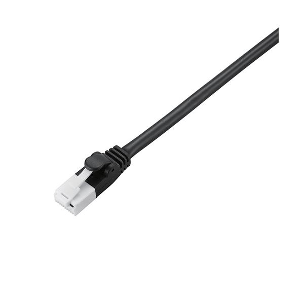 ELECOM エレコム EU RoHS指令準拠 CAT5E対応 爪折れ防止 LANケーブル 10m / 簡易パッケージ仕様（ブラック） LD-CTT / BK10 / RS 【×2セット】 【 セット販売 まとめ買い 割引 】 パソコン ケーブル ケーブルカバー LANケーブル