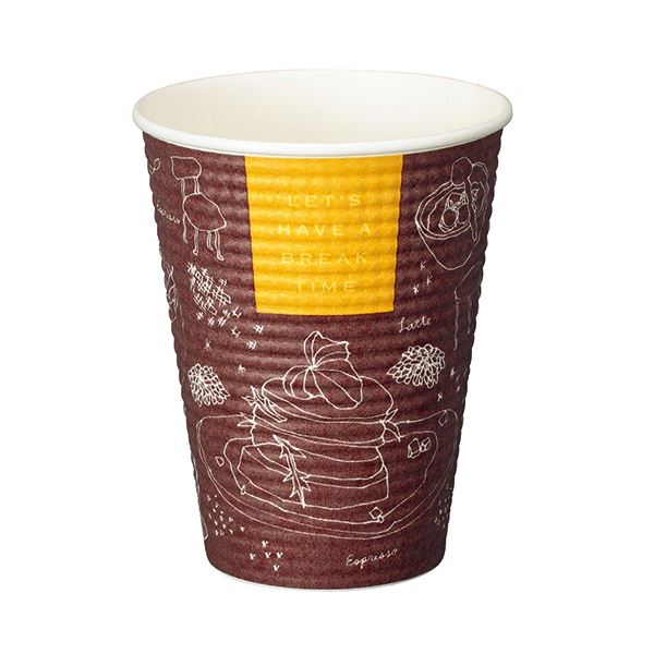 アートナップ エンボスカップ 340ml(11.5オンス) ブレイクタイム 1パック(50個) 【×10セット】 【 セット販売 まとめ買い 割引 】 キッチン 食器 キッチン用品 飲食店 料理
