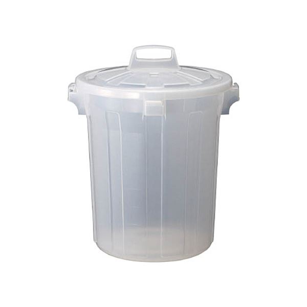 TRUSCO 半澄み切った PPペール丸型 本体75L TPTM-75 1個 （フタ別売）（ 洗い濯ぎ装具 事務装具 洗い濯ぎ 事務所装具 日装具雑貨 紙くずかご 砂ぼこりボックス席 お洗い濯ぎ ）