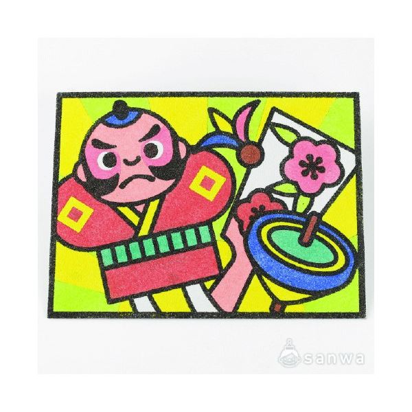 かんたんすな絵シリーズ 冬 たこあげ 【×10セット】 【 セット販売 まとめ買い 割引 】