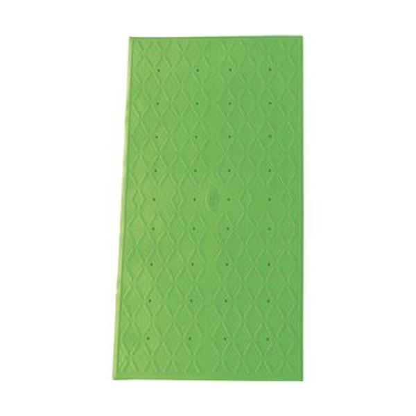 アロン化成 吸着すべり止めマット浴槽内用 M 36×70cm グリーン 535-459 1枚【×3セット】 【 セット販売 まとめ買い 割引 】 　バス用品 入浴剤 風呂用品 お風呂
