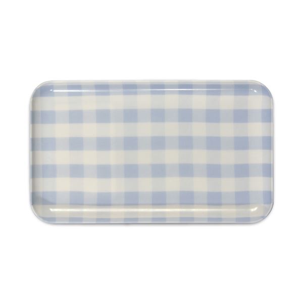 ミニ お盆 トレー 約幅215mm SS角 ブルー チェック柄 60個セット 食器洗い乾燥機対応 カスター台 カスタートレー 【お徳用 まとめ買い お買い得 業務用 割引 セット販売】 キッチン用品・食器・調理器具 日用雑貨・キッチン用品 キッチン 台所用品|開店20周年 世田谷家具インテリア