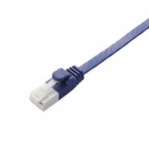 【５個セット お徳用セット】 エレコム ツメ折れ防止フラットLANケーブル （Cat6A） LD-GFAT / BM50X5 【お徳用 まとめ買い お買い得 業務用 割引 セット販売】｜開店20周年 世田谷家具インテリア