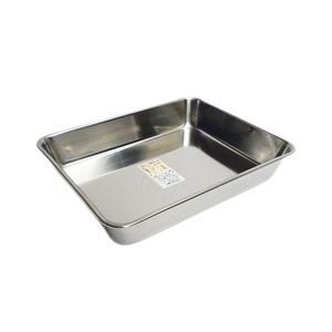 〔10個セット〕 角バット ステンレスバット 15枚取 幅23.2cm×奥行29.6cm×高さ5cm 日本製 味道 キッチン 台所 キッチン 食器 キッチン用品 飲食店 料理