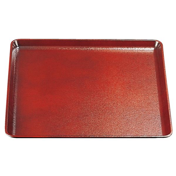 尺2 耐熱布目角盆 / トレー 【溜SL】 360mm×360mm×18mm 日本製 食洗機対応 〔和食 レストラン 居酒屋 店舗 お店〕
