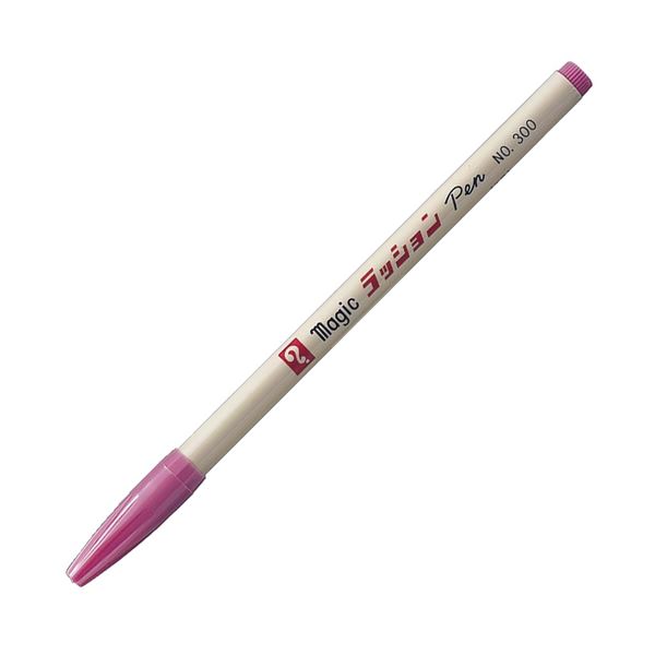 寺西化学 水性サインペン マジックラッションペンNo.300 桃 M300-T12 1本 【×300セット】 【 セット販売 まとめ買い 割引 オフィス 文房具 文具 業務用 オフィス用品 】 文具 オフィス用品 ペン ボールペン