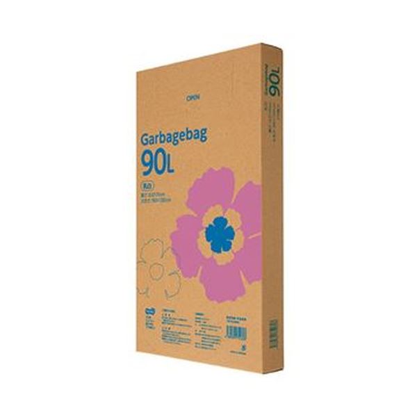 TANOSEE タノシー（大塚商会) ゴミ袋エコノミー乳白半透明 90L BOXタイプ 1箱（110枚）【×5セット】 【 セット販売 まとめ買い 割引 オフィス 文房具 文具 業務用 オフィス用品 】 文具 オフィス用品 袋 ビニール袋