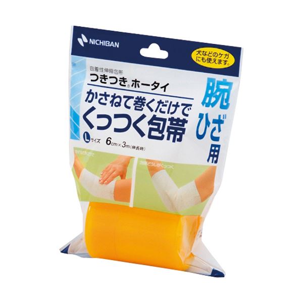 ニチバン つきつきホータイ L 6cm×3m THL 1巻 【×10セット】 【 セット販売 まとめ買い 割引 】 健康 衛生用品 包帯