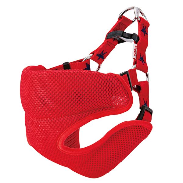 メリカジ スターベストハーネス M レッド(ペット用品)【×3セット】 【 セット販売 まとめ買い 割引 】 ペット 犬 ハーネス