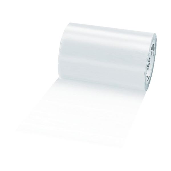 TRUSCO 表面保護テープ クリア 幅200mm×長さ100m TSP-52N 1巻 文具 オフィス用品 テープ 接着用具